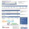 editable template, New Zealand Air Liquide gas utility bill template in Word and PDF format