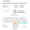 editable template, Ecuador Central Bank of Ecuador bank account reference letter template in Word and PDF format