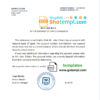 editable template, Egypt National Bank of Egypt bank account reference template in Word and PDF format (.doc and .pdf)