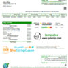 editable template, Uzbekistan GreenWorld utility bill template in Word and PDF (.doc and .pdf) format, fully editable
