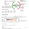 editable template, USA BMO Bank of Montreal bank proof of address statement template in Word and PDF format