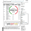 editable template, United Kingdom Yorkshire Bank statement template in Word and PDF format, good for address prove