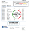 editable template, South Korea Daegu bank proof of address statement template in Word and PDF format