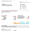 editable template, Barbados Butterfield proof of address bank statement template in Word and PDF format