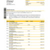 editable template, Australia Commonwealth Bank statement template in Excel and PDF format, fully editable