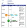 editable template, Burundi Credit Bank of Bujumbura bank statement template in .xls and .pdf file format