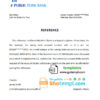 editable template, # public flow bank universal multipurpose bank account reference template in Word and PDF format