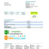 editable template, Australia Aveo bank statement template in .xls and .pdf file format