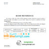 editable template, # green union bank universal multipurpose bank account reference template in Word and PDF format
