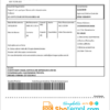editable template, Brazil Caixa bank statement easy to fill template in Word and PDF format