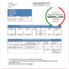 editable template, Yemen Gulf bank statement template, Word and PDF format (.doc and .pdf)