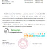 editable template, Argentina BBVA bank reference letter template in Word and PDF format