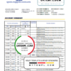editable template, Uzbekistan Qishloq Qurilish Bank statement easy to fill template in Excel and PDF format