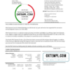 editable template, USA PNC bank proof of address statement template in Word and PDF format