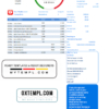editable template, United Kingdom Nationwide bank statement template in Excel and PDF file format