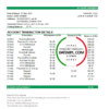 editable template, Uganda Bank of Africa bank statement template in .xls and .pdf file format