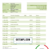 editable template, Sudan Saudi Sudanese Bank proof of address statement template in Word and PDF format