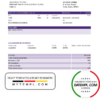 editable template, Qatar Development Bank statement template, Excel and PDF format (.xls and .pdf)
