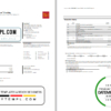 editable template, USA Wells Fargo bank statement template in Word and PDF format, 3 pages