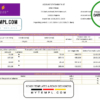 editable template, Nigeria Polaris Bank statement template in Word and PDF format