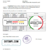 editable template, Russia Tinkoff bank proof of address statement template in Word and PDF format (.doc and .pdf)