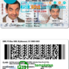 South Carolina driver license PSD template