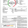 editable template, United Kingdom Lloyds bank proof of address statement template, fully editable in PSD format