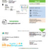 editable template, USA Wisconsin Alliant Energy electricity utility bill template in Word and PDF format
