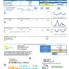editable template, USA Georgia City of Albany water and electricity utility bill template in Word and PDF format
