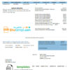 editable template, USA Michigan City of Ann Arbor Water Utilities bill template in Word and PDF format