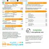 editable template, USA Utah Comcast utility bill template in Word and PDF format version 2