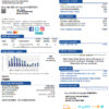 editable template, USA California West Valley Water District utility bill template in Word and PDF format