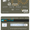 editable template, # artsy line universal multipurpose bank visa electron credit card template in PSD format, fully editable