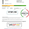 editable template, Somalia Dara Salaam Bank statement template in Excel and PDF format