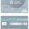editable template, Australia Aveo bank visa card debit card template in PSD format, fully editable