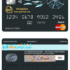 editable template, # awesome dreamcatcher universal multipurpose bank mastercard debit credit card template in PSD format, fully editable