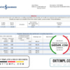 editable template, Turkey Bankasi bank proof of address statement template in Word and PDF format, fully editable