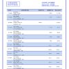 editable template, Belgium AXA Bank statement template in Word and PDF format