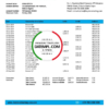 editable template, Nigeria Keystone Bank statement template in Word and PDF format, good for address prove