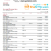 editable template, # giant crimson universal bank multipurpose statement template in Word format