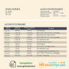 editable template, # diamond blue universal multipurpose bank statement template in Word format