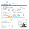 editable template, # digital gas multipurpose universal utility bill template in Word format