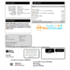 editable template, USA Texas Direct Energy utility bill template in Word and PDF format