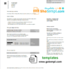 editable template, United Kingdom E.ON utility bill template in Word and PDF format, version 2