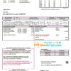 editable template, # energy blaze universal multipurpose utility bill template in Word format