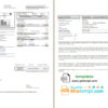 editable template, USA Entergy electricity utility bill template in Word and PDF format (2 pages)