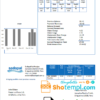 editable template, Peru Sedapal La Atarjea water utility bill template in Word and PDF format