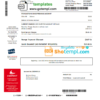 editable template, New Zealand Contact Energy proof of energy template in Word and PDF format