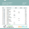 editable template, # glue industry universal multipurpose bank statement template in Word format