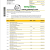 editable template, Australia Commonwealth bank statement template in Word and PDF format, good for address prove